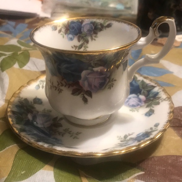 Royal Albert Dining Pretty Moonlight Rose Cup Saucer Poshmark